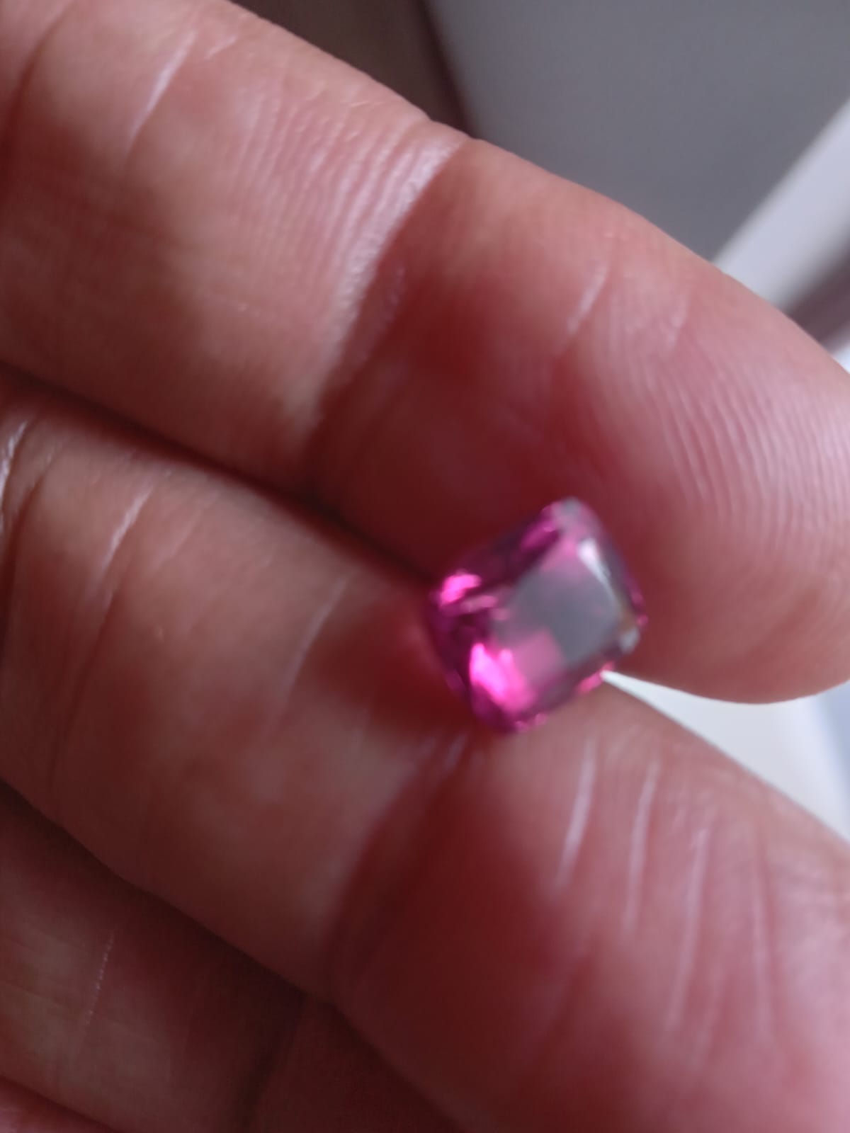 Natural Read tourmaline